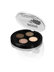 Lavera Beautiful Mineral Eyeshadow Quattro - Cappuccino Cream 02