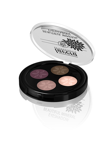 Lavera Beautiful Mineral Eyeshadow Quattro - Purple Fantasy 03