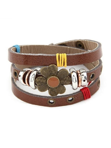 Leren armband